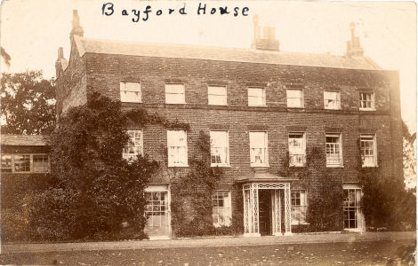 Bayford House, Bayford, Hertfordshire, home of Georgina and Adelaide Randolph