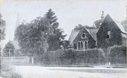 Church & School, Ayot St Peter, Hertfordshire - by Alpha
