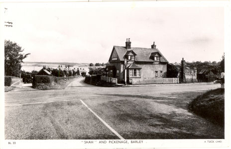 Shah Public House and Pickerage (Picknage), Barley, Hertfordshire