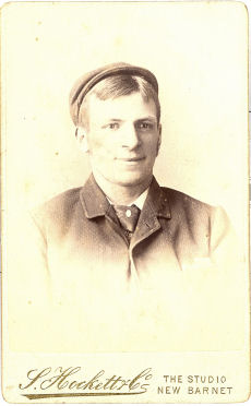 CDV of Hockett of New Barnet