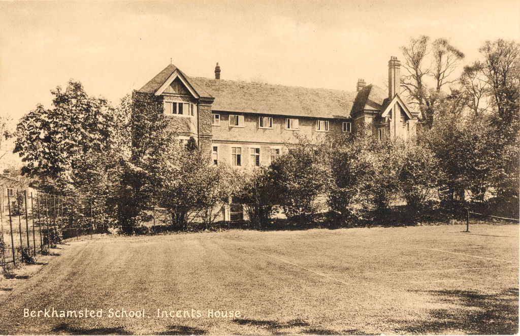 Incents House, Berkhamsted, Hertfordshire - Card by Buchanan