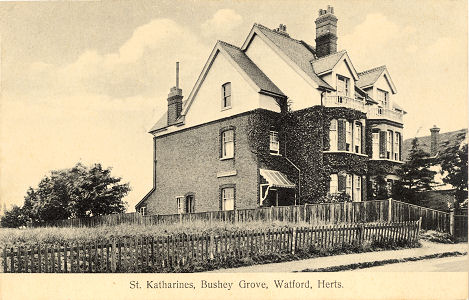 St Katharines School, Bushey Grove, Watford, Herts - PC by Buchanan