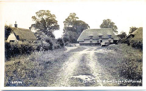 Title: Brook End Cottages, Cottered - Publisher: Number 148934 - no date information