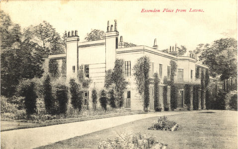 Essendon Place from Lawn, Eddendon, Hertfordshire