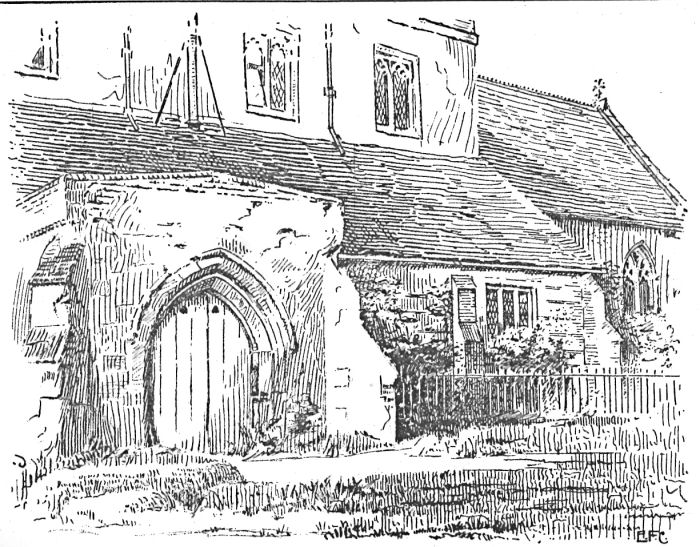 South Porch, St Leonard's Church, Flamstead, Hertfordshire, 1902