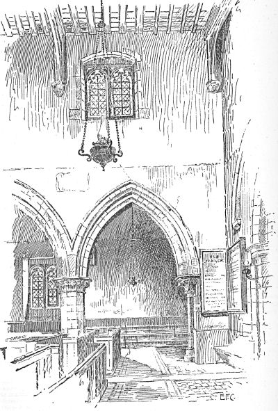 South West Bay of Arcade, St Leonard's Church, Flamstead, 1902
