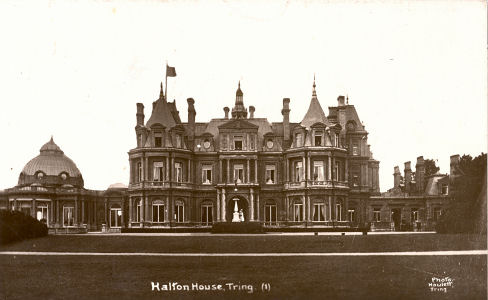 Halton House, Alfred de Rothschild, Bucks, near Tring, published by Howlett