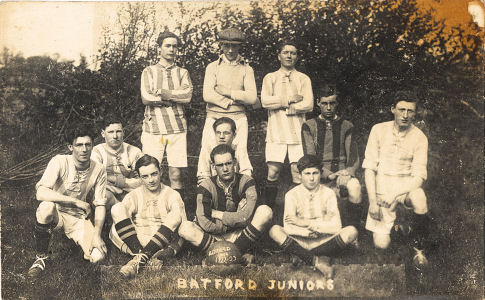 Batford Juniors Football Club, Harpenden, 1922-23