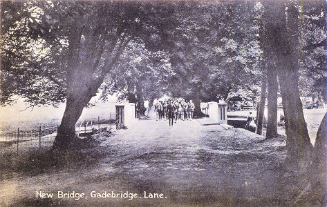 The New Bridge over the Rived Gade at Hemel Hempstead - 1915 - post card in George Day's Series