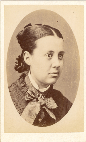 CDV by C I Shaw, Hemel Hempsted, of Annie, 1882