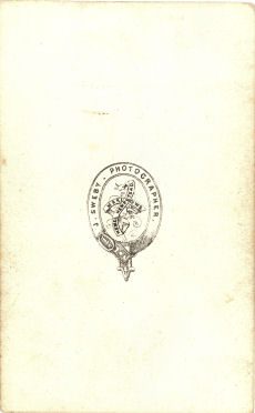 Back of CDV by J Swaby, Hemel Hempstead