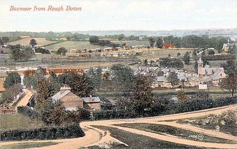 Boxmoor from Roughdown, Hemel Hempstead, Hertfordshire