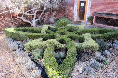 Jacobean Knot Garden at Hertford Museum