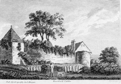 Hertford Castle - 1784 - Grose's Antiquities