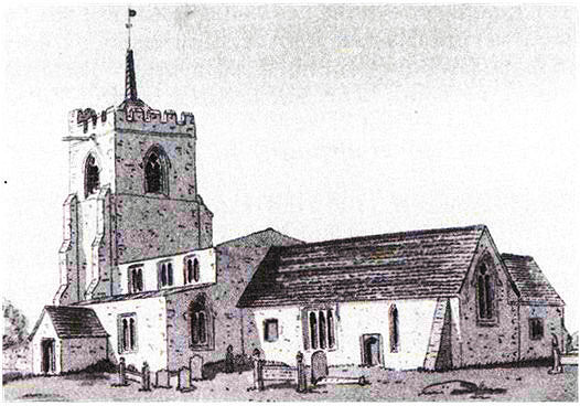 St Faith's Church, Hexton, Herts, 18th century