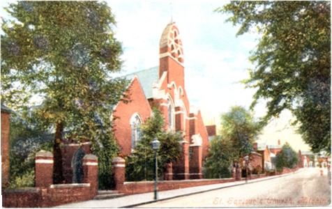 Title: St Saviour's Church, Hitchin - Publisher: Valentine's Series - posted 1905