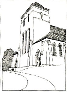Horkerill Church - from church guide published in 1939