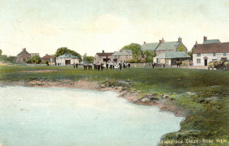 Leverstock Green, Hemel Hempstead, Hertfordshire, circa 1910, post card by H W Flatt