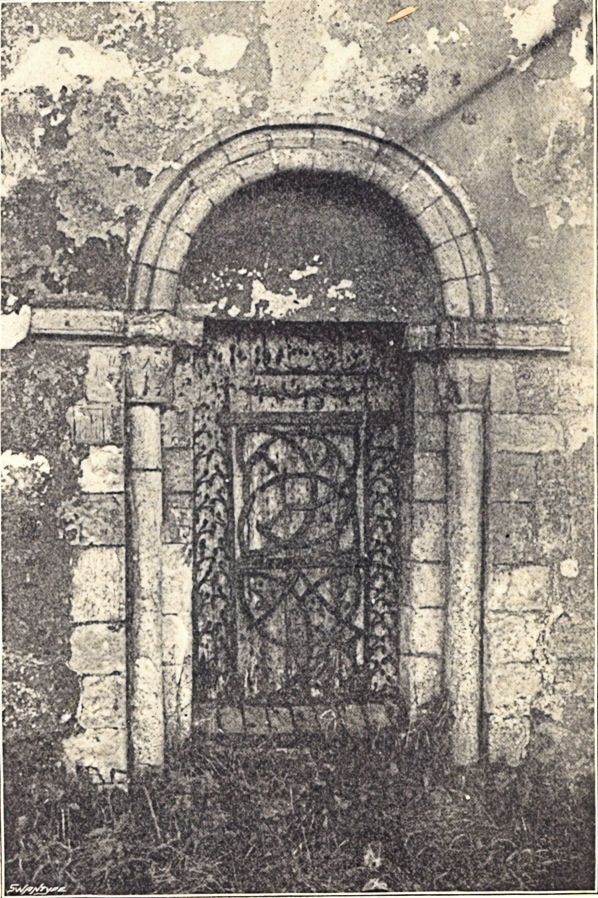 Ancient Church door and Norman Doorway, Little Hormead
