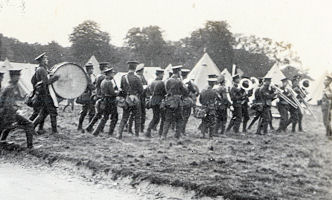 Territorial Force, Army Camp, Ashridge Park, Herts, 1914, ww1