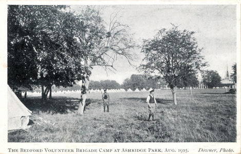 Bedford Volunteer Brigade, Ashridge Park, 1905