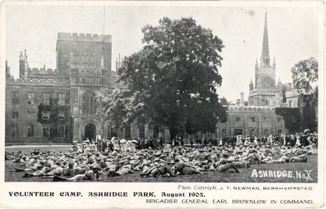 Volunteer Camp, Ashridge, Herts, Brownlow, Army