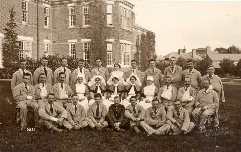 Napsbury Military Hospital, Near St Albans, 1916
