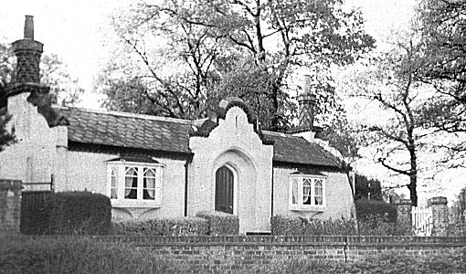 Oxhey Park Lodge, Oxhey, Hertfordshire, from booklet by Marjorie Bray