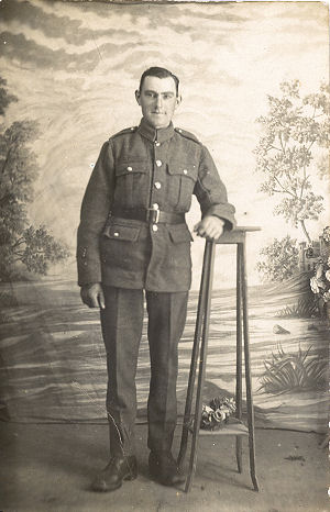 Nathaniel Gower of Tring, WW1 uniform