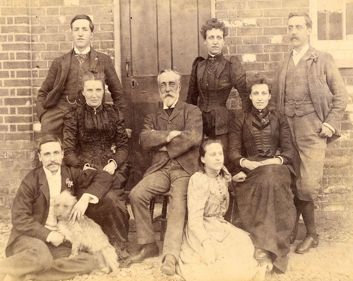 The Reynolds Family of Heath Farm, Sandridge, in 1892