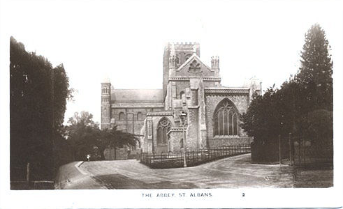 Title: The Abbey, St Albans - Publisher: The Kingsbury Series No 2 - unused