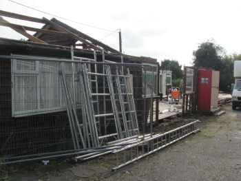 Most of WW1 Army Hut now removed, New Mill, Tring