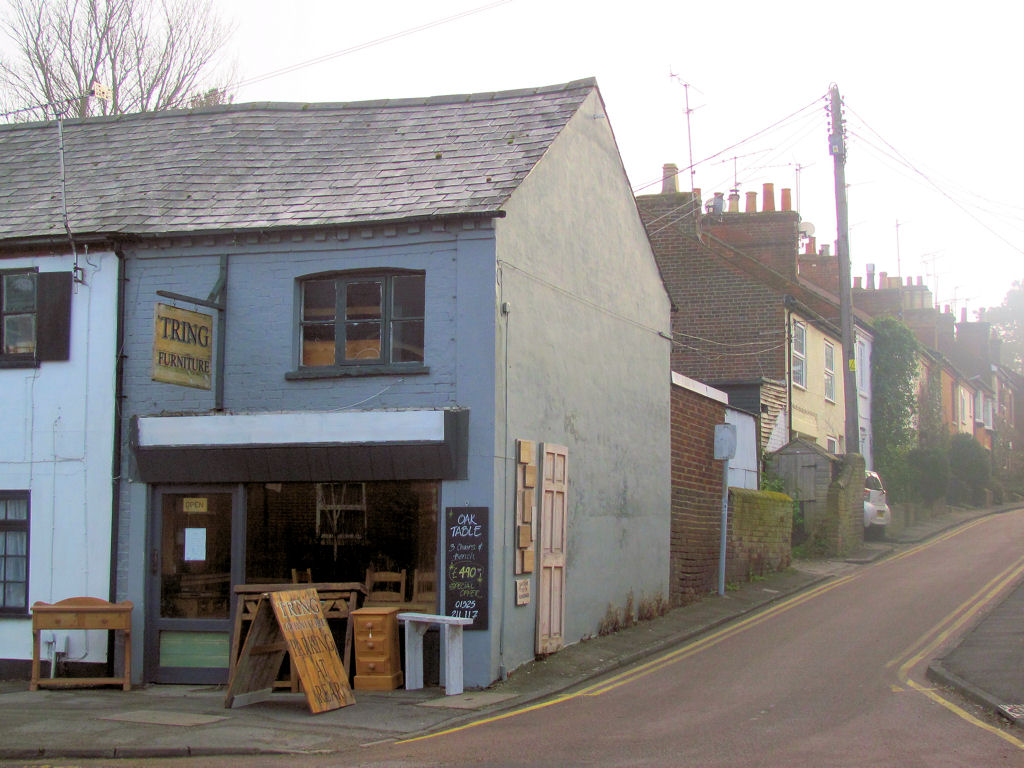 The former butcher's shop in Western Road, Tring,