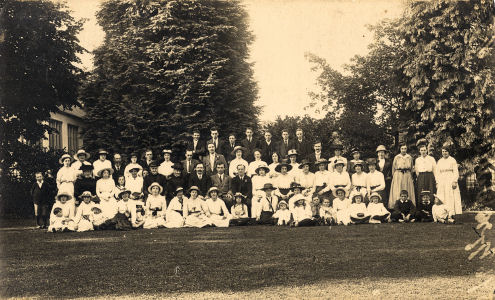 Group Picture, Circa 1920, by Percy Landon, St Albans Rd, Watford.