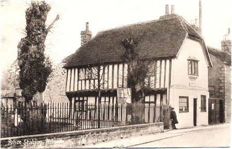 Title: Police Station, Welwyn - Publisher: E. Ashby, Welwyn - Posted 1909