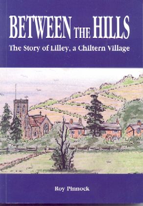 Between The Hills, Book Cover, Roy Pinnock. Lilley, Herts
